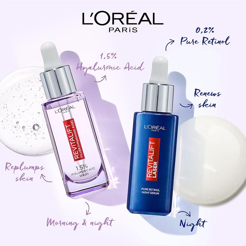 Revitalift Filler Serum With Hyaluronic Acid L Or al Paris Revitalift Filler Serum With Hyaluronic Acid L Or al Paris