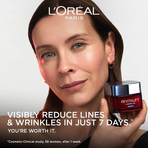 Revitalift Laser Night Cream Main Claim