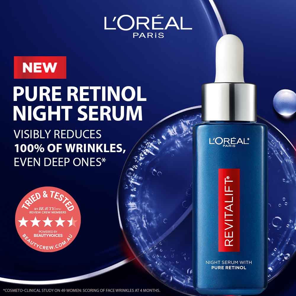 Revitalift Laser X3 Pure Retinol Serum  L’Oréal Paris Australia & NZ