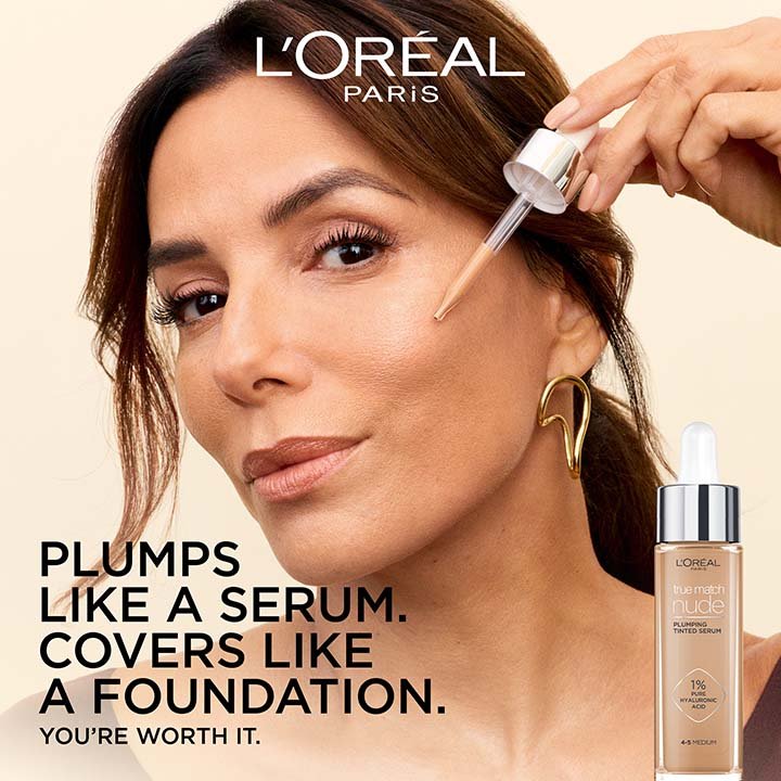 True Match Nude serum foundation